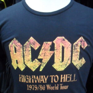 Remera ACDC High Way to Hell