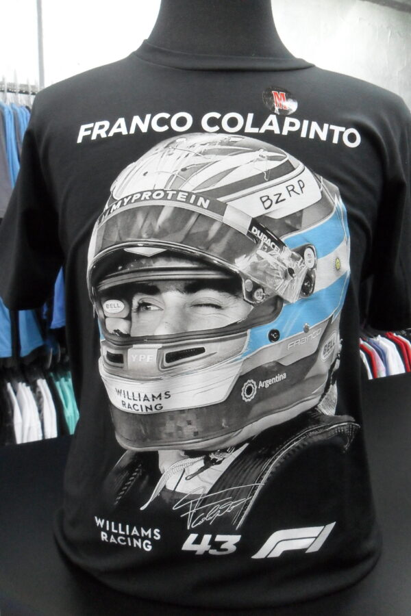 Remera Franco Colapinto Williams