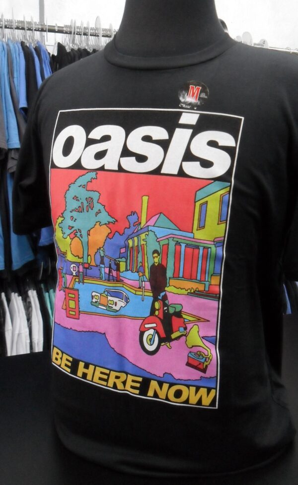 Remera Oasis Be Here Now