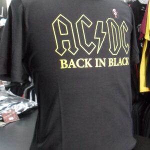 ACDC OFICIAL BLACK IN BLACK