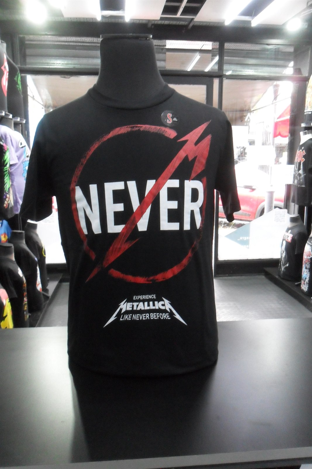 METALLICA NEVER NEGRO